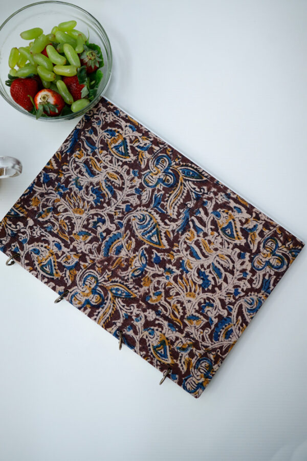 Kalamkari A4 Fabric Journal